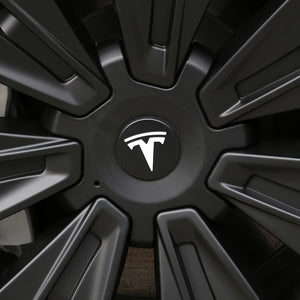 EVBASE Tesla Model Y Turbine Wheel Covers 19 inch Sport Model X Version Wheel Cap 4PCS Matte 2020-2024 Year