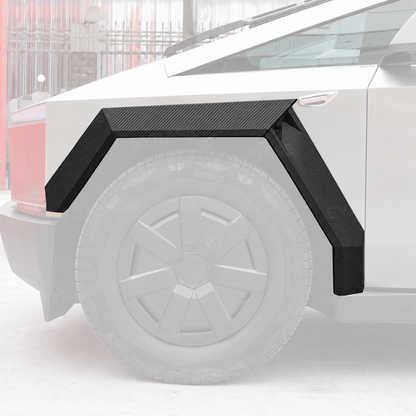 Cybertruck Fender Flare Covers 2.0 Wide Body Wheel Arch Trim Kit