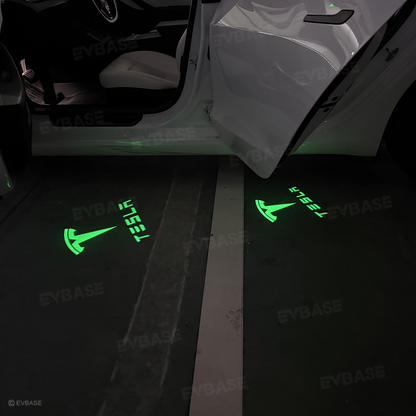 Model Y Juniper Puddle Lights 64-Color Changing Door Projection Lights with Smart APP Control for Model 3/Y/X/S