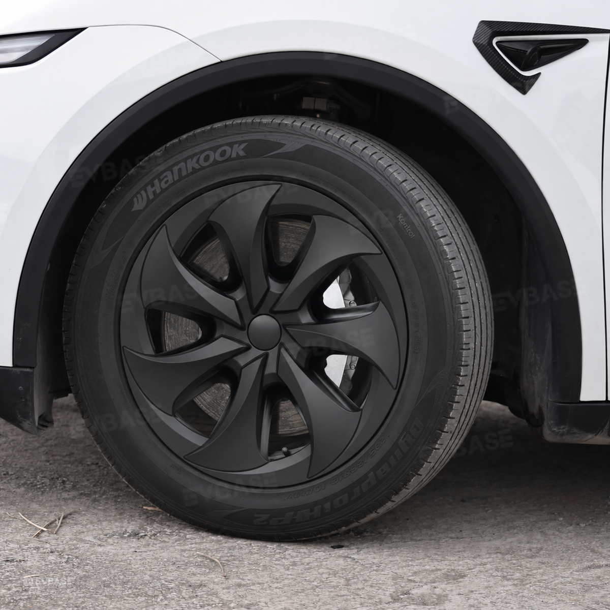 Model Y Juniper Standard 18inch Wheel Covers Turbine Blade Style Hubcaps 4PCS