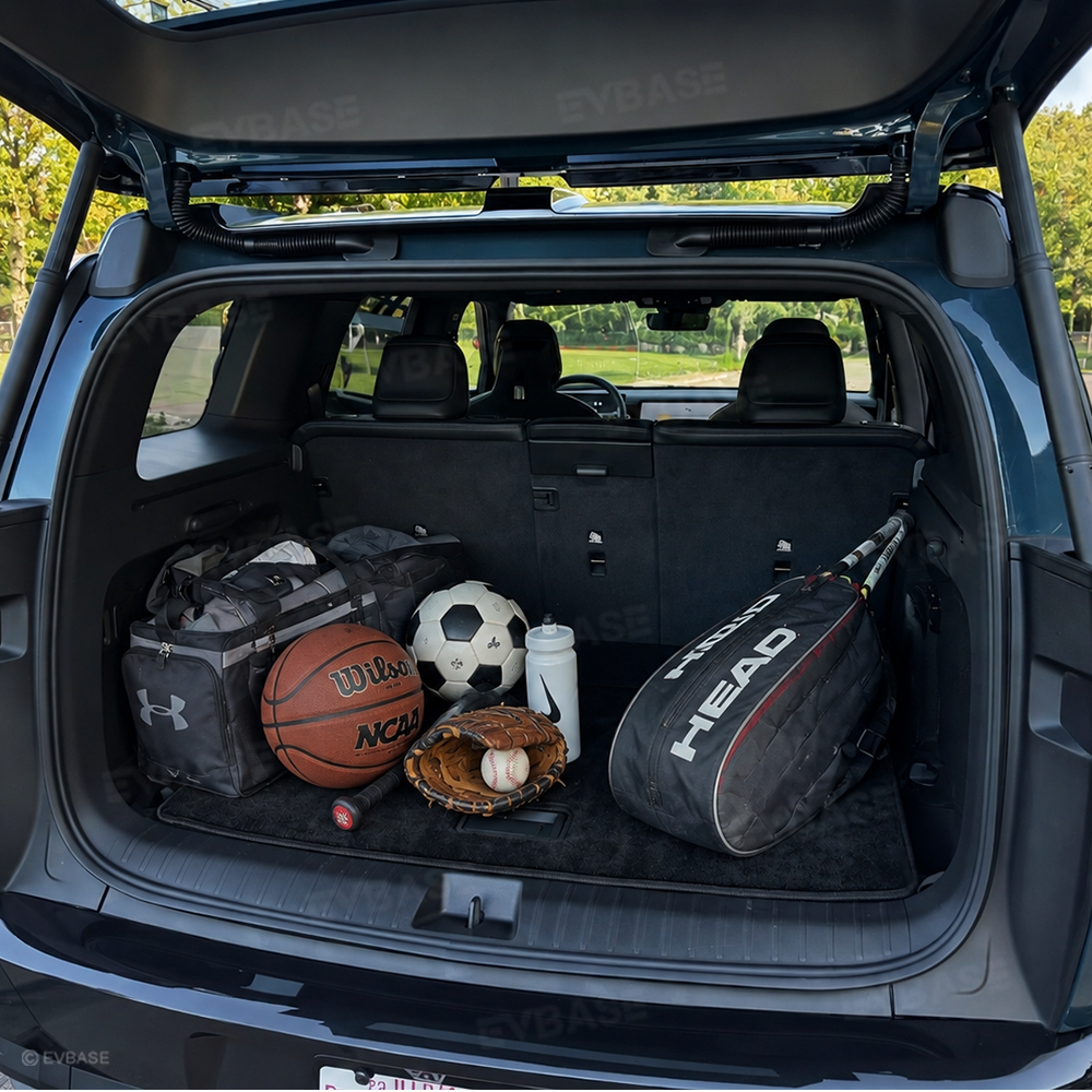Trunk Mat Cargo Liner for Rivian R2 All-Weather Rear Carpet Mat Protection
