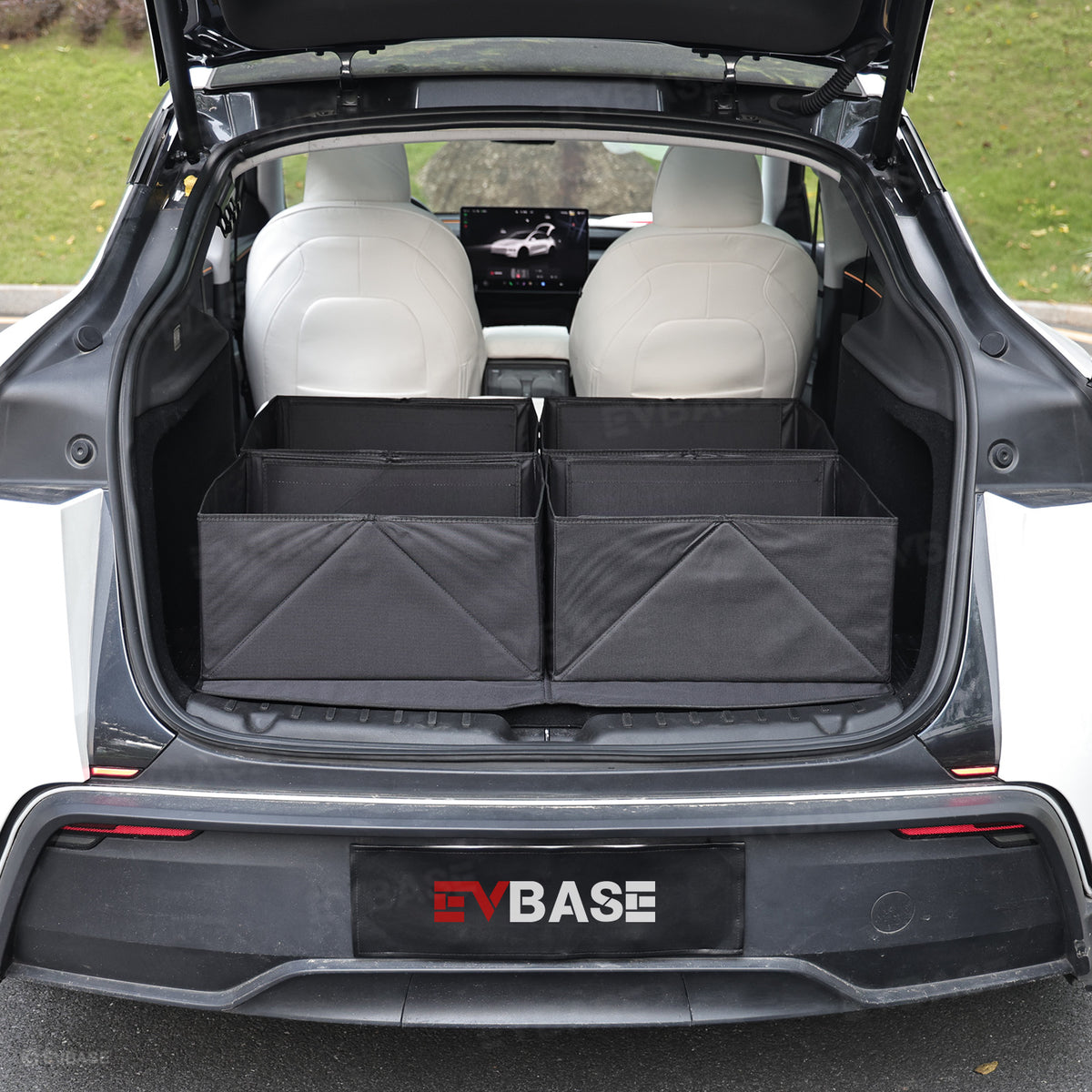 Model Y Juniper Expandable Trunk Organizer Foldable Trunk Cargo Storage Organizer