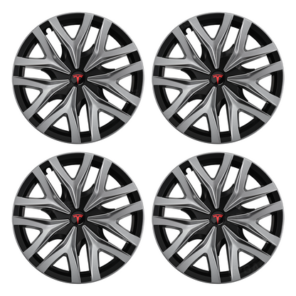 Model 3 Highland Wheel Covers 18" Photon Wheels Hubcaps Inspired By Model Y Performance