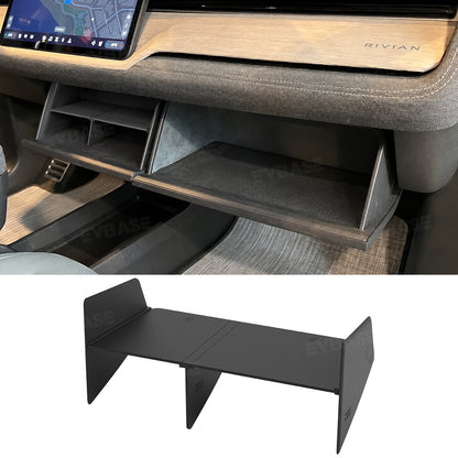 Glove Box Organizer Divider for Rivian R2 Center Console Organizer Storage Partition Insert