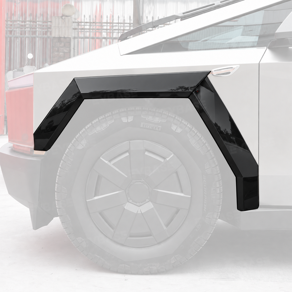 Cybertruck Fender Flare Covers 2.0 Wide Body Wheel Arch Trim Kit
