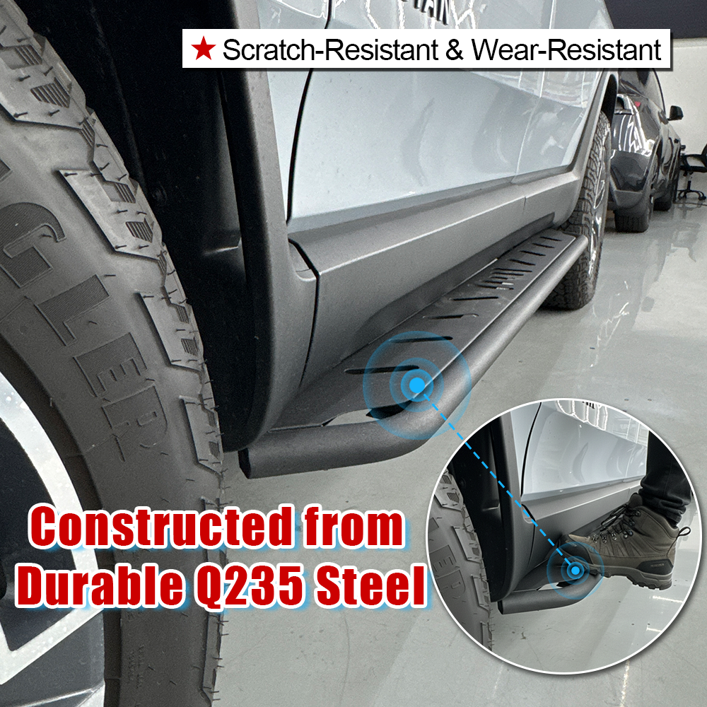 EVBASE Running Boards for Rivian R1T/R1S Exterior Accessories