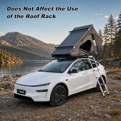 Model Y/ Y Juniper/ YL Roof Rack Wind Deflector for Reduced Wind Noise