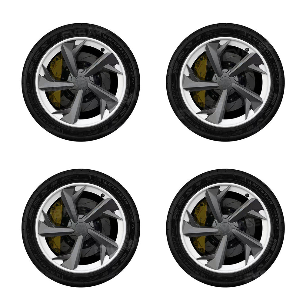 Hubcaps for Model Y Juniper 19 Inch Crossflow Wheels OEM Style Wheel Covers Exterior Accessories Upgrade 4PCS