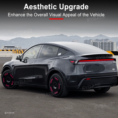 19'' & 20'' Wheels Covers Hub Caps for Model Y Juniper Customized Graphics Wheel Caps 4PCS