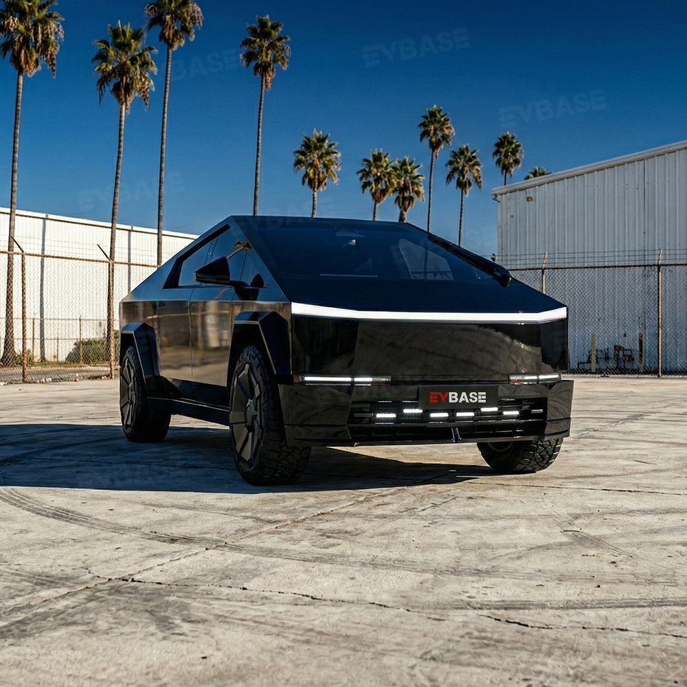 Cybertruck Front Grille LED Light Bar Tactical Lower Grille Auxiliary Lighting Upgrade