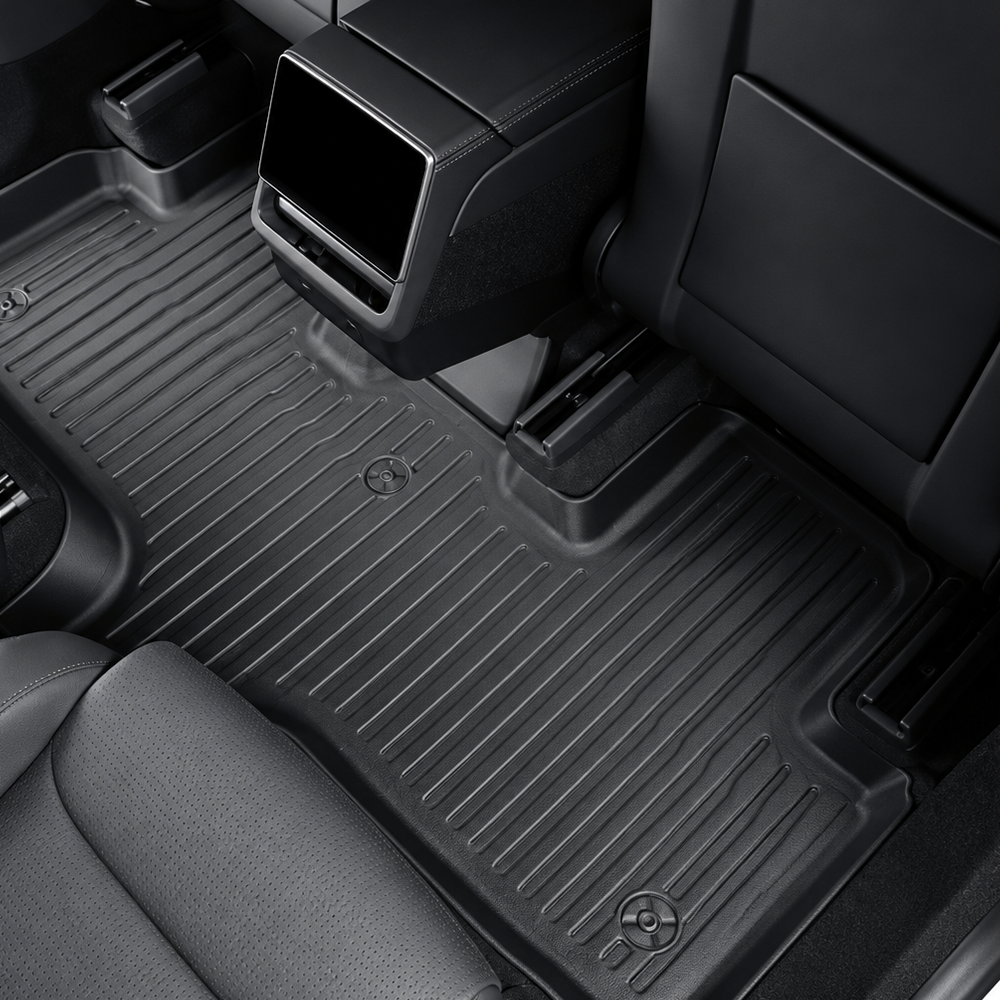 Model Y L All-Weather TPE Floor Mats & Trunk Mat Cargo Liner & Seat Back Protector & Rear Bumper Guard Set