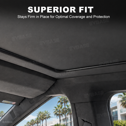 Cybertruck Sunshade Retractable Glass Roof Sunshade with Roll Fabric Style Heat Insulation UV Protection