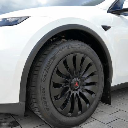 Model Y Juniper Standard Wheel Covers 18inch Aperture Wheels Überturbine Style Hubcaps