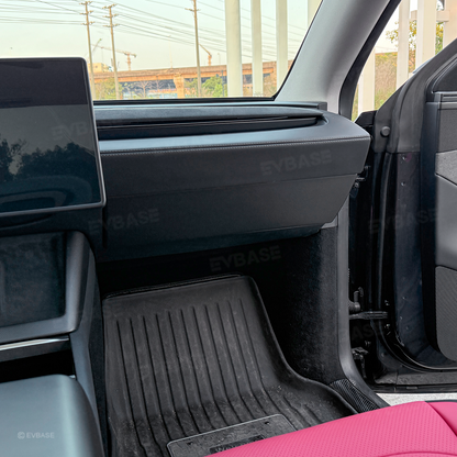 Model Y Juniper Real Carbon Fiber Interior Upgrade Full Kit Protective Overlay "Plain Weave" (Performance Look)