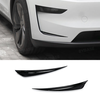 Model Y Juniper Fog Light Trim Front Bumper Air Vent Trim Covers & Rear Taillight Side Trim Overlay