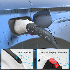 Tesla to J1772 Adapter Max 60A & 250V AC Compatible with Tesla Wall Connector Destination Charger Mobile Connector