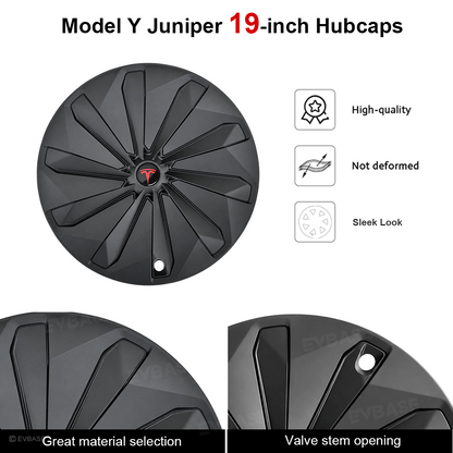 Model Y Juniper Wheel Covers 19 Inch Aero Turbine Style Hubcaps