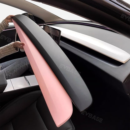 Tesla Model 3 Highland Dashboard Cover Wrap Long Dash Panel Trim ABS Interior Accessories