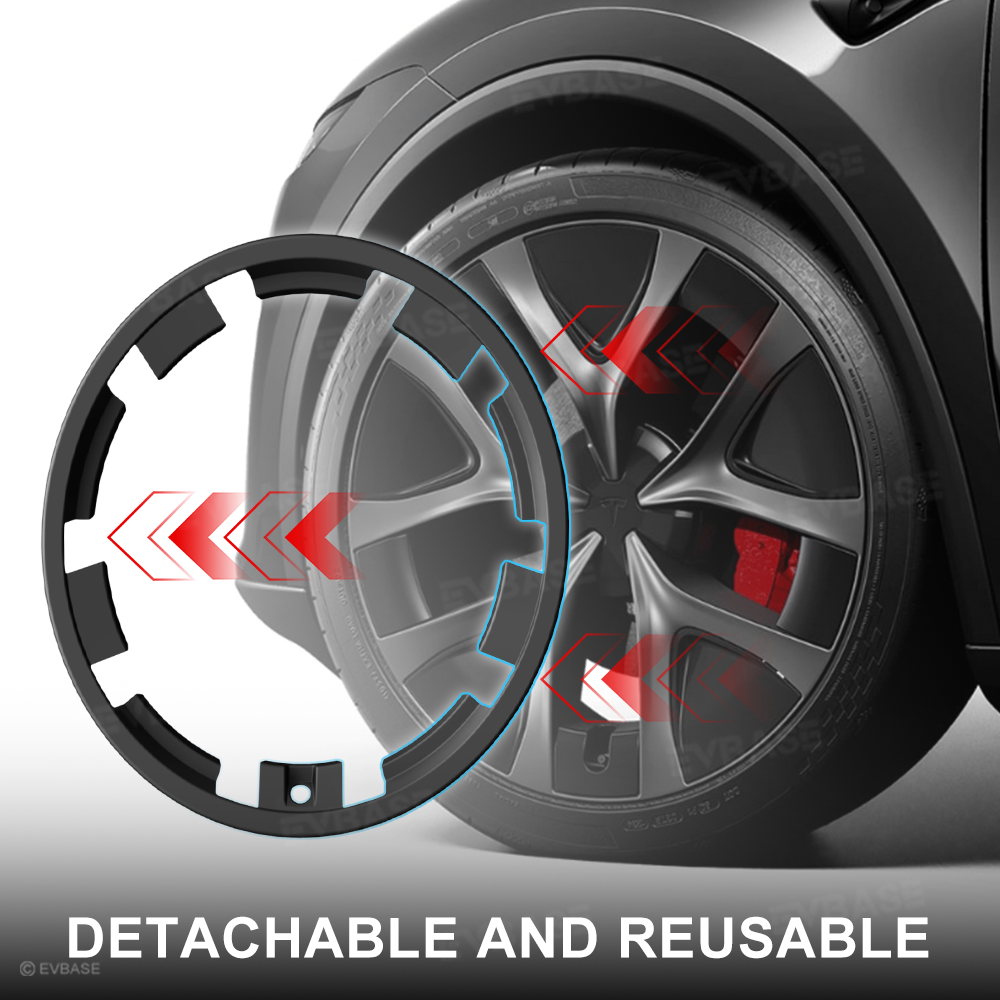 Model Y Juniper Performance Wheel Rim Protector 21 Inch Rimcase Curb Rash Protection for Tesla 4PCS