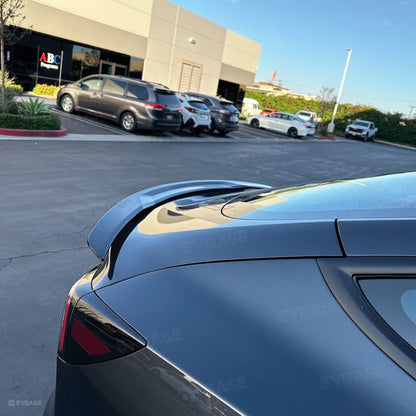 Tesla Model 3 Y Spoiler Wing ABS Rear Trunk Lid Diffuser Splitter Inspired By B-2 Spirit | EVBASE