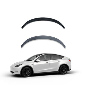 EVBASE Tesla Genuine Carbon Fiber Model 3 Y Rear Spoiler Trunk Huge Spoiler Wing