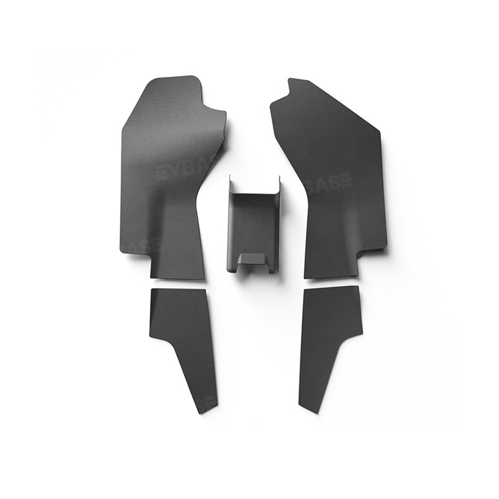 Model Y Juniper Anti-kick Pads Center Console Side & Rear Seat Stickers Protection Mats 5pcs Set
