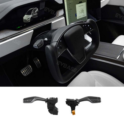 Model S X Gear Shift Switch Stalk Control Turn Signal Lever Upgrade Kit for Tesla