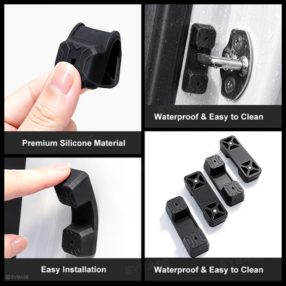 Model Y Juniper/ Y L/ 3 Highland Magnetic Silicone Noise Reduction Door Latch Cover Dampers