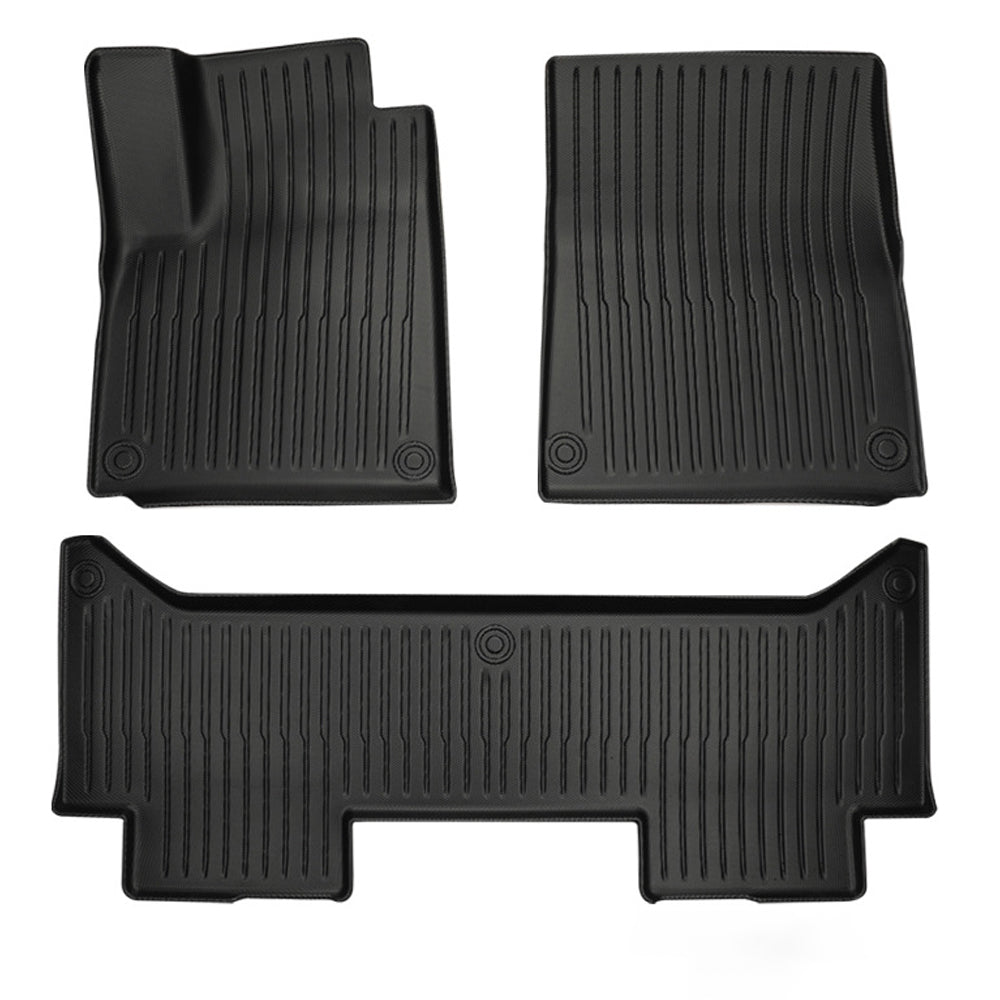 R1T/R1S Front Mat Upper Lower Layer All-Weather TPE Front Storage Mat Cargo Liner for Rivian R1T/R1S