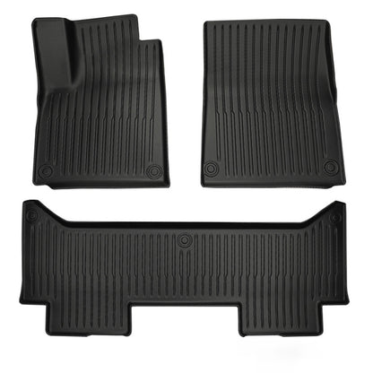 R1T/R1S Front Mat Upper Lower Layer All-Weather TPE Front Storage Mat Cargo Liner for Rivian R1T/R1S
