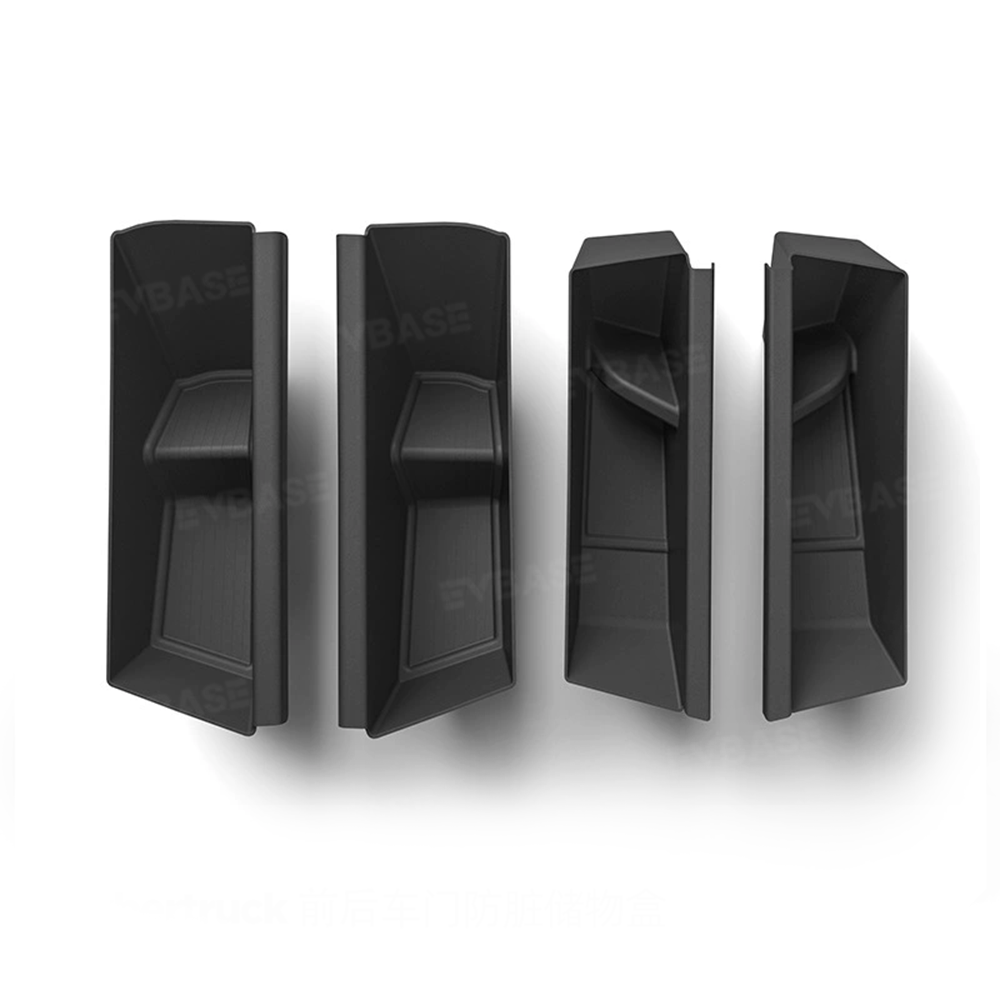 Cybertruck Door Pocket Organizers Liner Front and Rear Door Side Storage Box