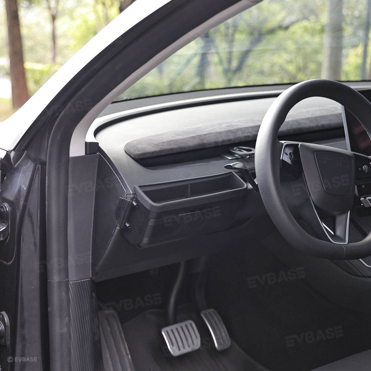 Model Y/ Y Juniper Dashboard Organizer Multifunctional Storage Box Sunglasses Phone Holder Glove Box Organized Accessories