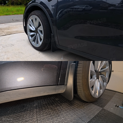 Model Y Juniper Mud Flaps Tesla Fender Mudguards No Drilling Splash Guards