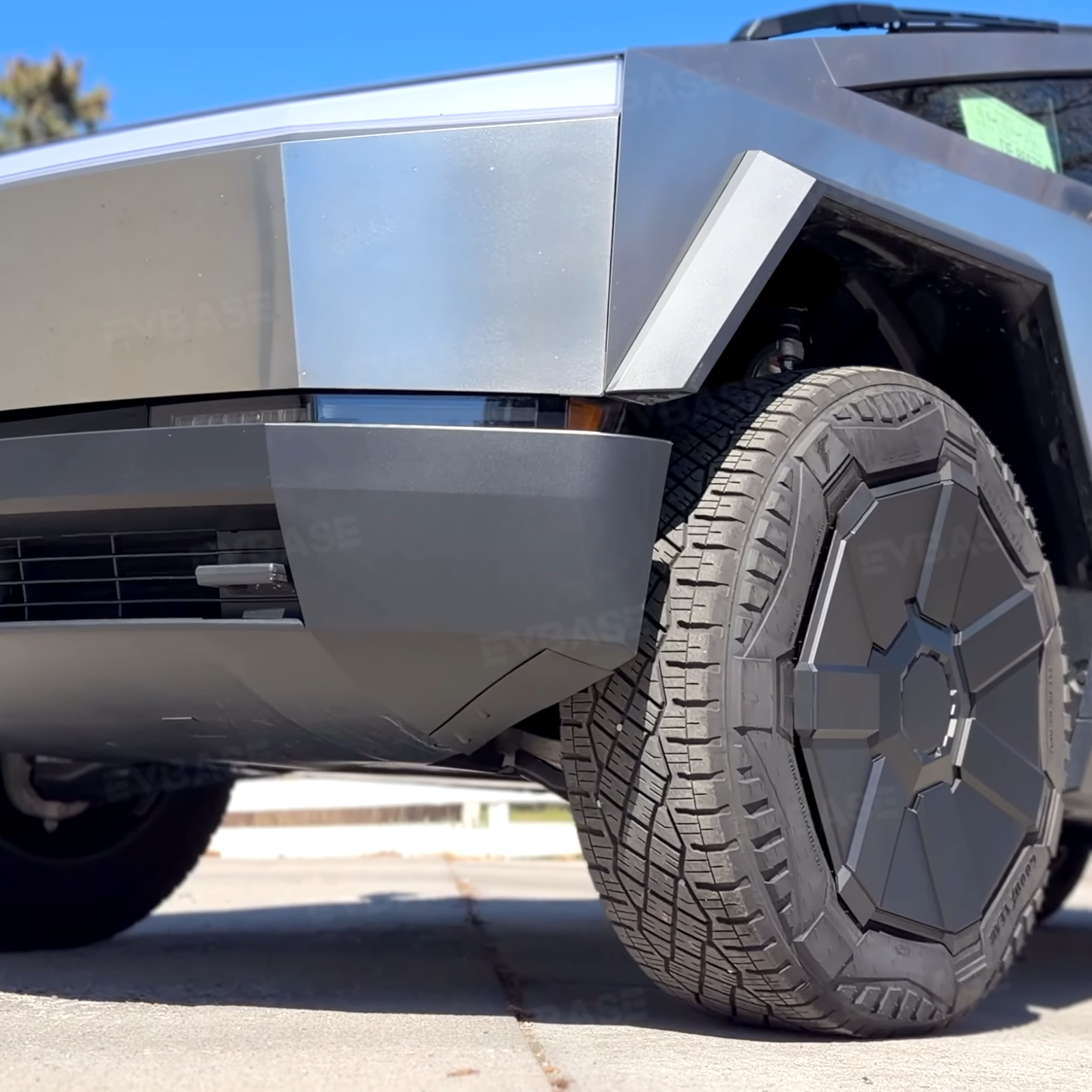 Cybertruck Wheel Fairing Delete Covers Off-Road Protection Mud Flaps No Drilling Splash Guards