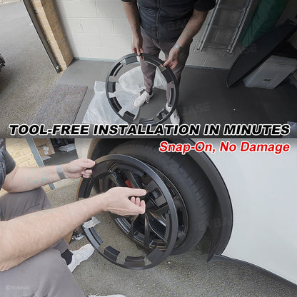 Model Y Juniper Performance Wheel Rim Protector 21 Inch Rimcase Curb Rash Protection for Tesla 4PCS