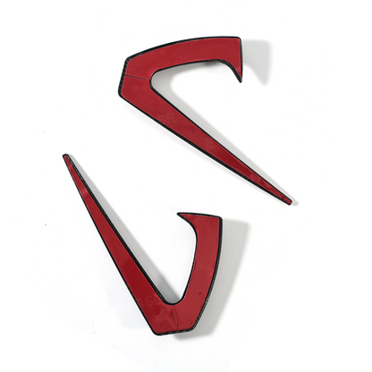 Side Fender Camera Vent Trim ABS Sporty Style Turn Signal Cover for Tesla Model Y/ Y Juniper & Model 3/ 3 Highland