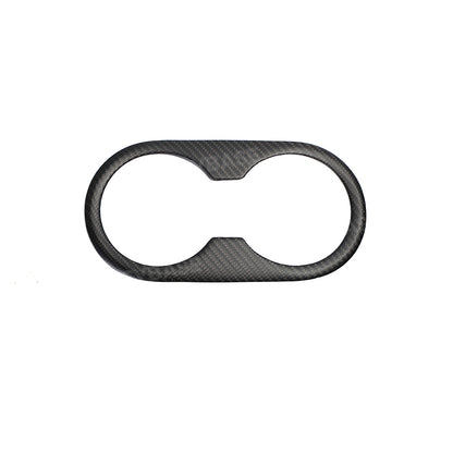 Model 3 Y Real Carbon Fiber Center Console Cup Holder Cover for Tesla