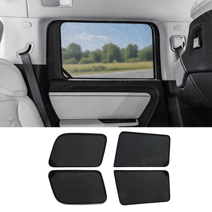 Side Window Sunshades Rear Windshield Shade for Rivian R2 OEM-Style Mesh Sun Visor Privacy & Sun Protection