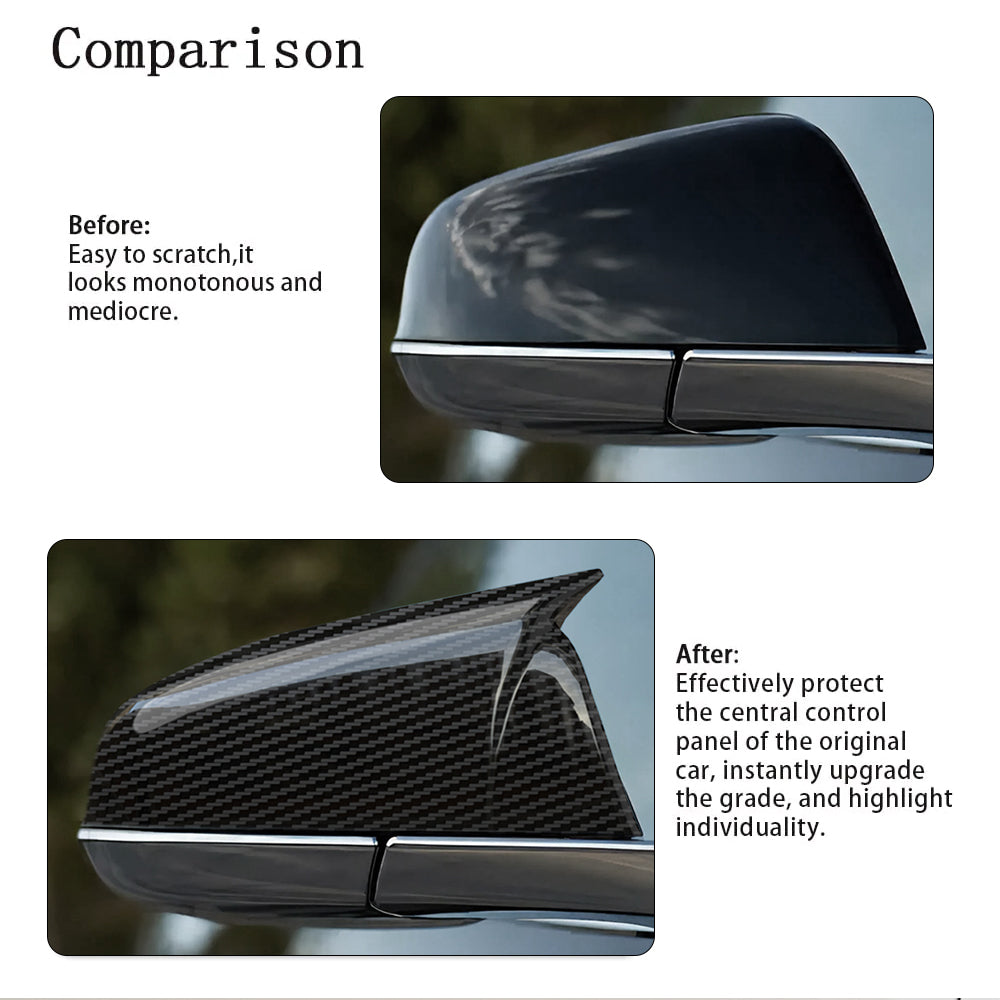 Car Side Mirror Cover Replacement Rearview Mirror Covers For VW