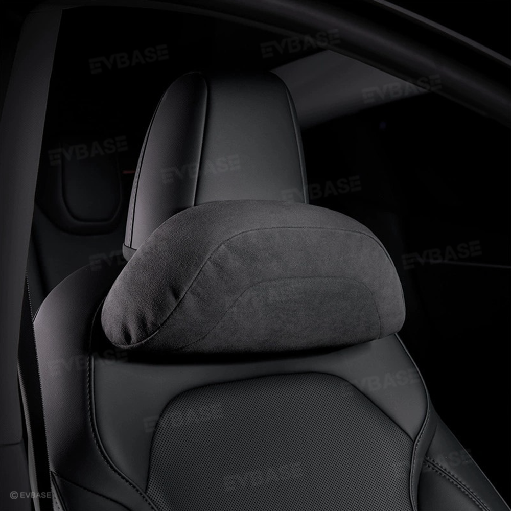 Model Y/3 Headrest & Lumbar Support Pillow OEM-Style Ultra Soft Memory Foam Seat Pillow