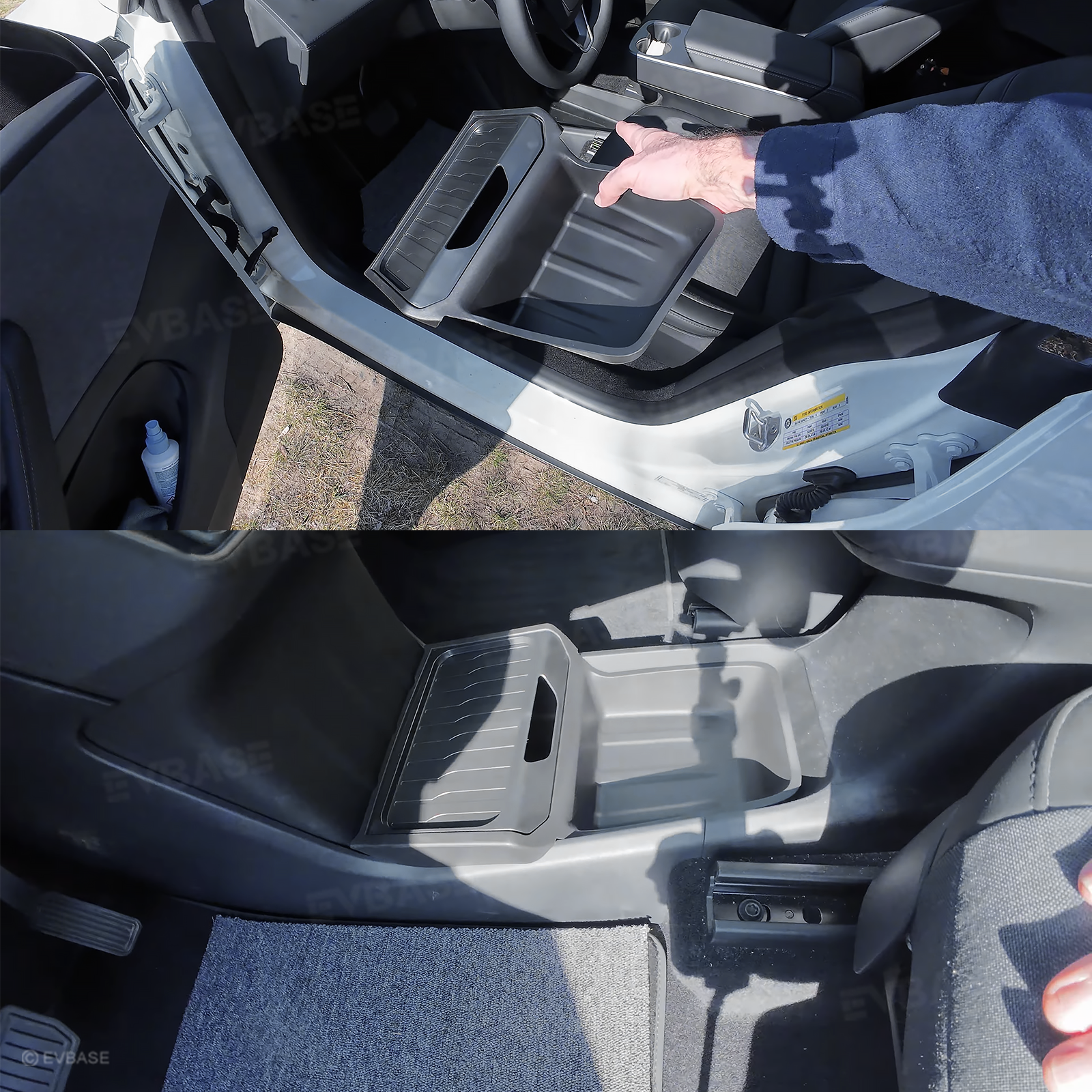 Model Y Juniper Standard Center Console Organizer Under Console Storage Tray for Tesla