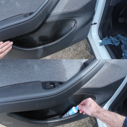 Model Y Juniper Standard Side Door Storage Box TPE Door Organizer Tray