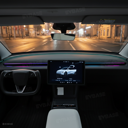 Model Y Juniper Ambient Lighting Kits Center Console Dashboard RGB LED Strip
