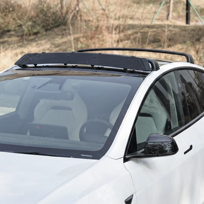 Model Y/ Y Juniper/ YL Roof Rack Wind Deflector for Reduced Wind Noise