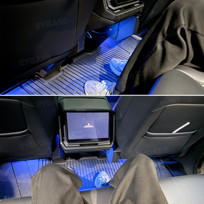 Cybertruck Footwell Lights RGB Ambient Lighting LED Interior Lights with Factory Screen Control