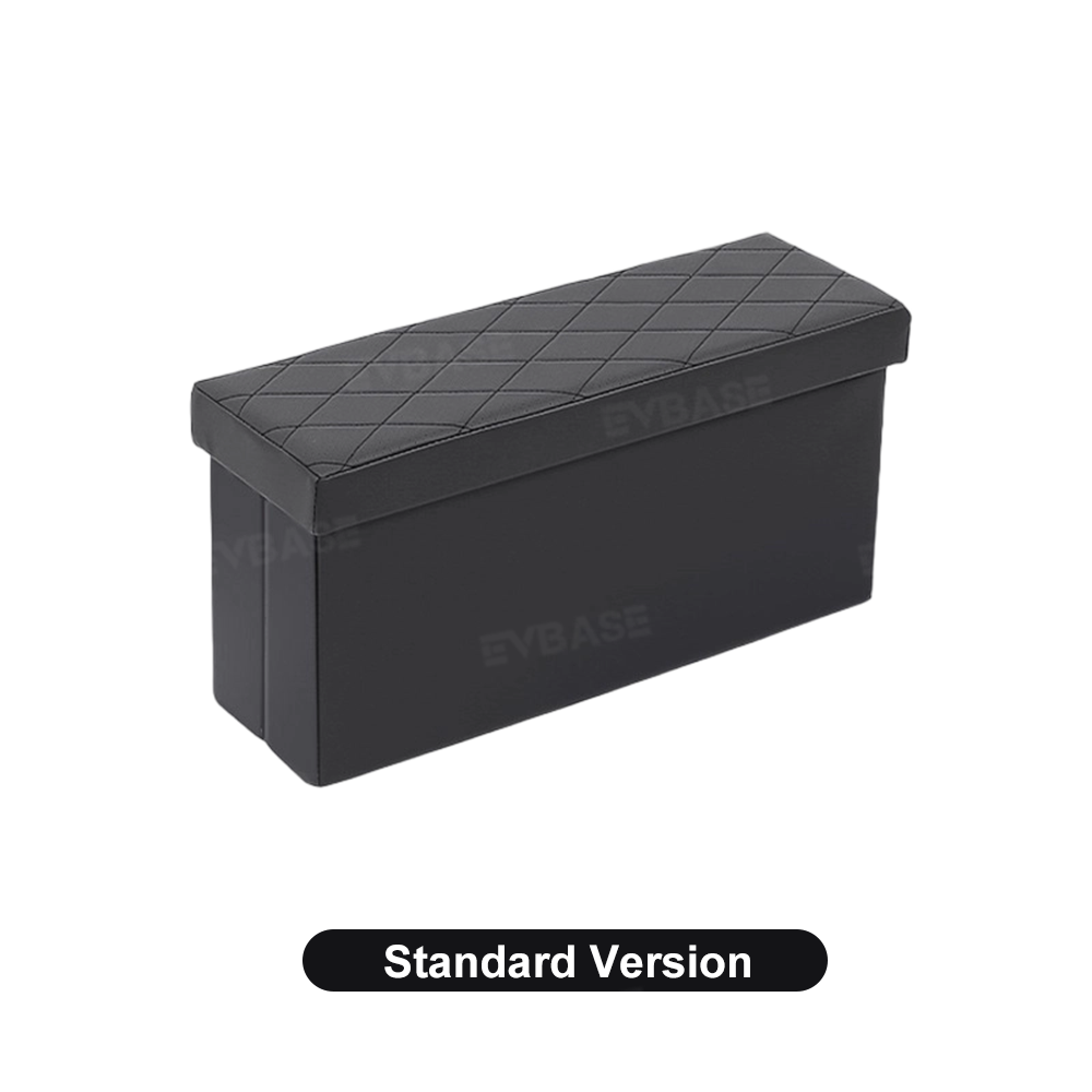 Model Y L Second-Row Center Aisle Storage Organizer Double-Layer Storage Box with Cup Holders