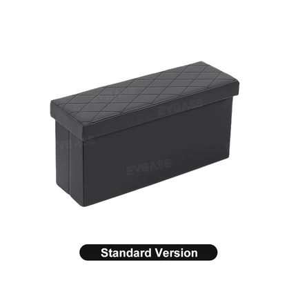 Model Y L Second-Row Center Aisle Storage Organizer Double-Layer Storage Box with Cup Holders