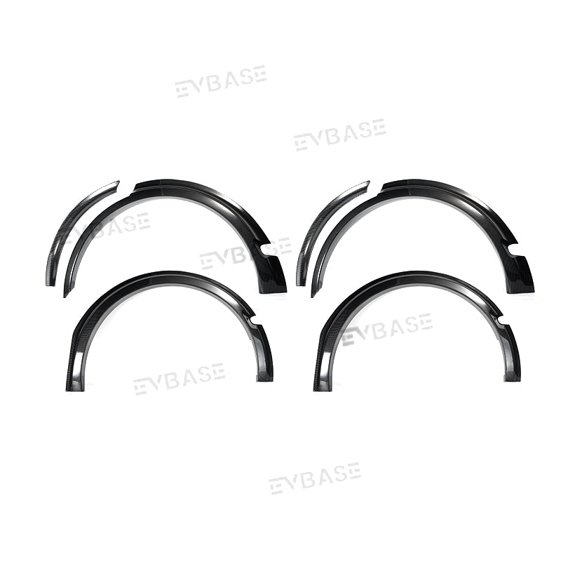 Model Y Fender Flares Wide Body Wheel Arches Extensions Edge Trim Protector With Radar Cutout for Tesla