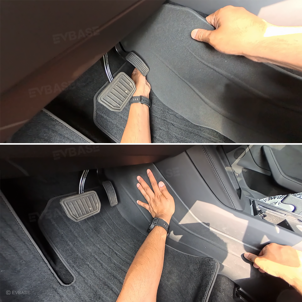 Model Y Juniper/ 3 Highland Center Console Side Panel Anti-Kick Pads TPE Interior Protectors