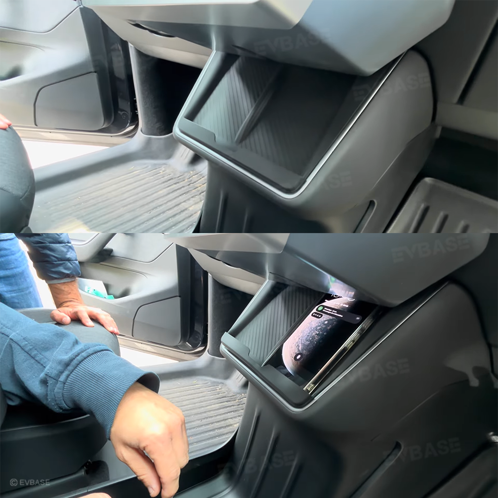 Model Y Juniper Standard Center Console Wireless Charging Silicone Mat Anti-Slip Charger Protector Pad
